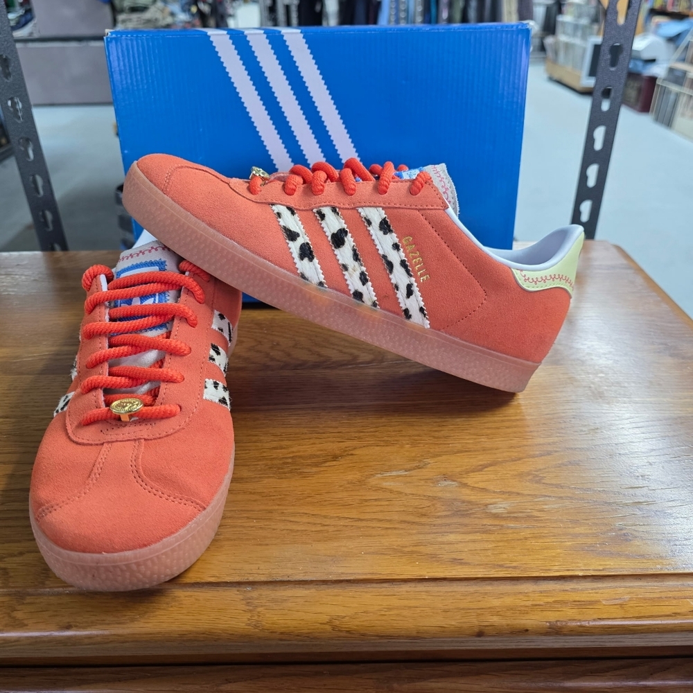 Adidas Gazelle J Toy Story Jessie Gum Pixar Originals (JI0073) Women's 7